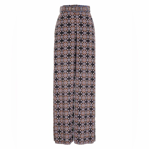 Zimmerman wide leg pants with a belt like new - Picture 5 of 9